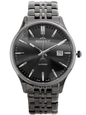 Zegarek Męski Bisset Bsdf383 (Zb094D) - Szafirowe Szkło