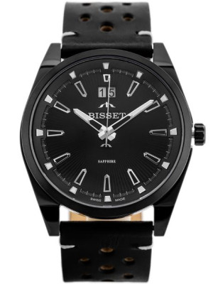 Zegarek Męski Bisset Bscf40 (Zb095C) - Szafirowe Szkło