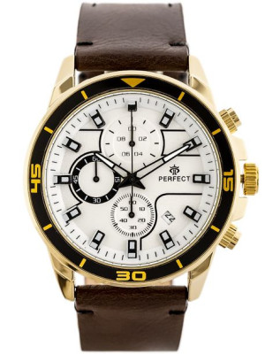 Zegarek Męski Perfect Ch02L - Chronograf (Zp351B) + Box