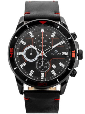 Zegarek Męski Perfect Ch02L - Chronograf (Zp351D) + Box