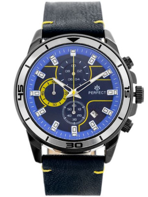 Zegarek Męski Perfect Ch02L - Chronograf (Zp351E) + Box