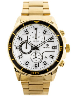 Zegarek Męski Perfect Ch02M - Chronograf (Zp356D) + Box