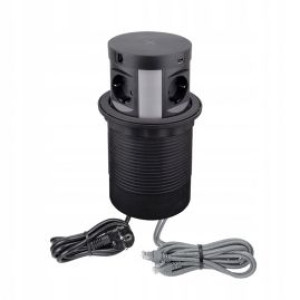 Gniazdo wpuszczane w blat MULTI USB, RJ45 INDUKCJA