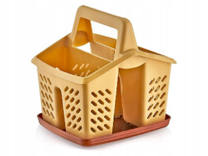 Ociekacz Na Sztućce Z Tacką 17x16x14 Cm Organizer