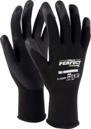 Rękawice nylonowe nitrile flex foam 8 STALCO