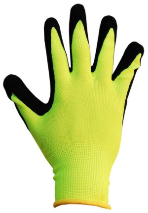 Rękawice ochronne Fluor zielone 10 TECH ON