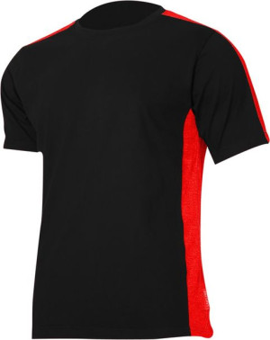 Koszulka T-SHIRT czarno-czerwona rozmiar 3XL, LAHTI