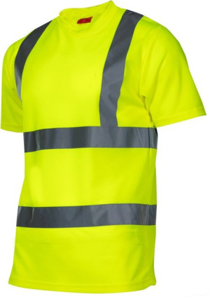 Koszulka T-shirt żółta ostrzegawcza rozmiar M LAHTI PRO