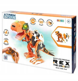 XTREM BOTS Robot The Dino Bot Dinozaur Rex 3803159