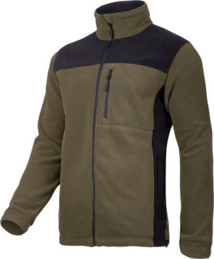 Bluza polarowa zielono-czarna rozmiar XL, LAHTI