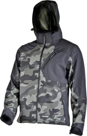 Kurtka softshell z kapturem moro rozmiar 2XL LAHTI PRO