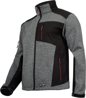 Kurtka jesień-wiosna Softshell, szaro-czarna rozmiar L, LAHTI