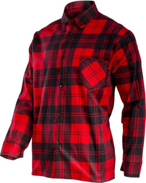 Koszula flanelowa czerwona rozmiar 2XL, LAHTI