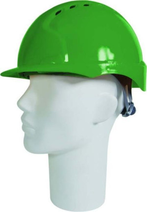 Hełm przemysłowy zielony  Evolution 2 STALCO PERFECT