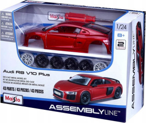 Maisto 39510 Audi R8 V10 Plus 1/24 Model do skład