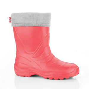 Kalosze dziecięce Termix 861 rozmiar 34/35 rosa 191u/szary LEMIGO