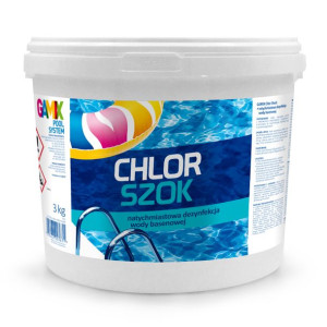 Chlor Szok 3kg Chemia Basenowa Granulat Gamix