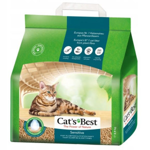 CATS BEST SENSITIVE Antybakteryjny Żwirek 8L