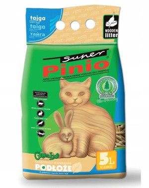 BENEK Super Pinio Żwirek Tajga Pellet 5L