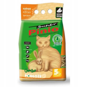 BENEK Super Pinio Żwirek Cytrusowy Pellet 5L