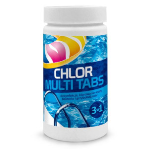 Chlor Multifuncyjny 3w1 Tabletki 1kg 50x20g Gamix