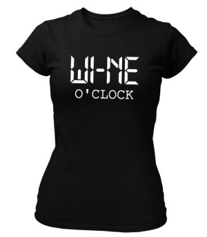 Koszulka damska WINO - WINE O'CLOCK