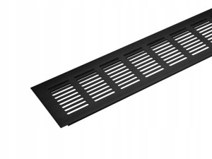 Kratka Wentylacyjna Pod Lodówkę Czarna L-480x80