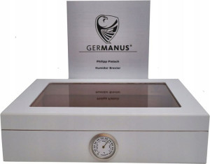 Pudełko na cygara | HIGROMETR | DREWNO | HUMIDOR