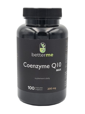 Koenzym Q10 max BetterMe w oleju lnianym 100kaps
