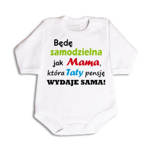 Będę samodzielna jak Mama BODY - 80 dł