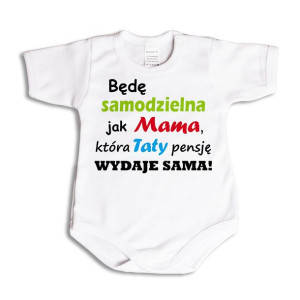 Będę samodzielna jak Mama BODY - 98 kr