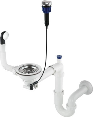 Syfon Do Zlewozmywaka Granitowego 1-komorowego - Space-saver