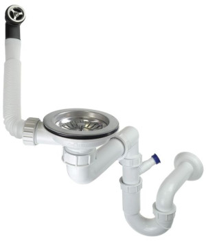 Syfon Do Zlewozmywaka Granitowego 1-komorowego - Space-saver