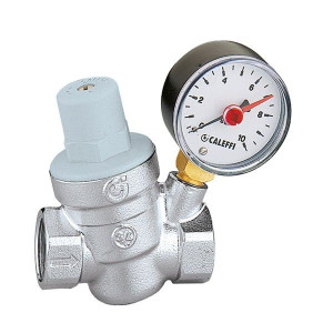 Caleffi Reduktor Do Wody 1/2 16bar Z Manometrem