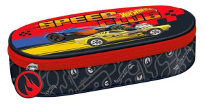 Piórnik saszetka usztywniona z wewnętrzną klapką PC-01 Hot Wheels