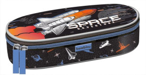 Piórnik saszetka owalny z klapką PCL-01 Space