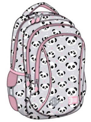 Plecak 3 komorowy STRIGHT BP-26 Grey Panda