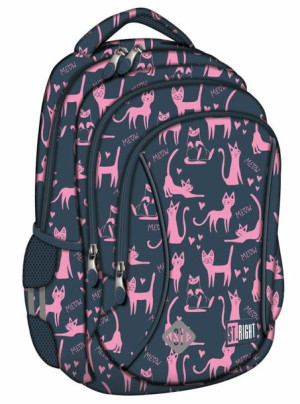 Plecak 3 komorowy STRIGHT BP-26 Lazy Cats