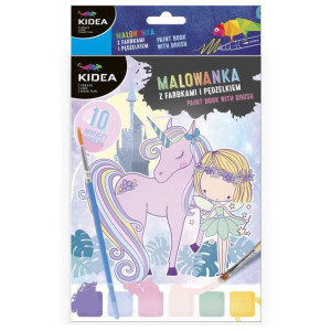 Malowanka A5 z akcesoriami Wróżki Kidea