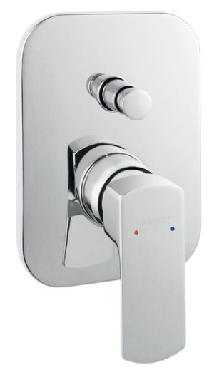 Alba Verdeline Bateria Podtynkowa, 2-funkcyjna, Chrom