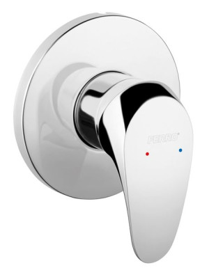 Ferro One Bateria Podtynkowa 1-funkcyjna, Chrom