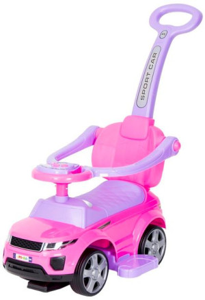 Toma-jeździk /odpychacz 614r Z Dźwiękiem Pink