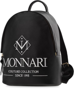 MONNARI Czarny PLECAK Damski Duży Elegancki Skóra