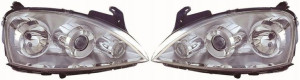 Depo Reflektory Lampy Kpl Opel Corsa C X01