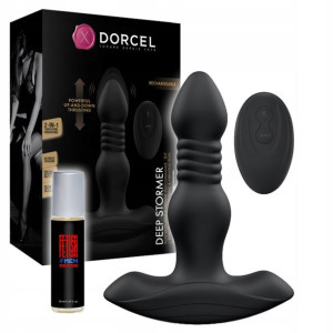 Wibrator, stymulator analny + perfumy.