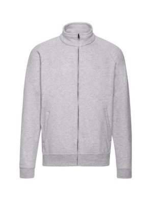 Fruit of the Loom Bluza męska Classic na zamek szary melanż (94) L