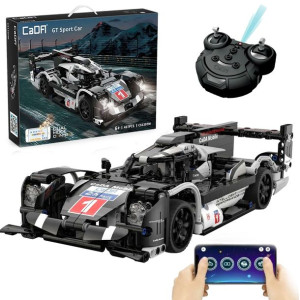Klocki CaDA Zdalnie sterowane duże auto sportowe 31 cm GT Sport Car 427 ele