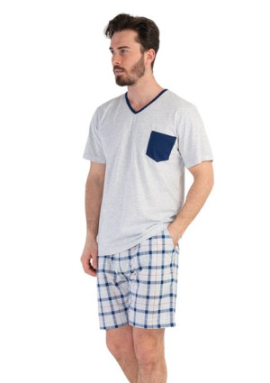 Piżama Męska bawełniana krótki Vienetta 4XL + size