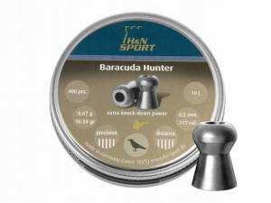 Śrut diabolo H&N Baracuda Hunter 4,5 mm 400
