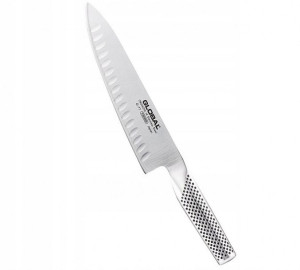 Nóż szefa kuchni żłobiony 20 cm Global G-77